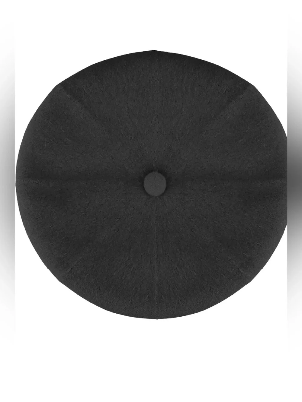 Kangol Black Wool Baker Boy Cap